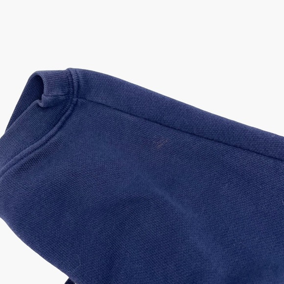 Vintage Adidas Terrycloth Front Logo Blue Wash Sweater - Picture 5 of 9